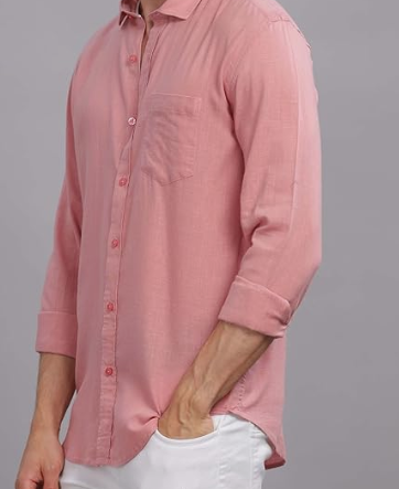 Plain Baby Pink Shirt